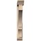 Ekena Millwork Balboa Traditional Smooth Bracket w/ Offset Brace, Douglas Fir, 5 1/2"W x 34"D x 38"H BKT0604X34X38BOA01SDF - alternate 2